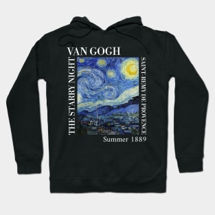 Van Gogh - The Starry Night Stylized T-Shirt Hoodie